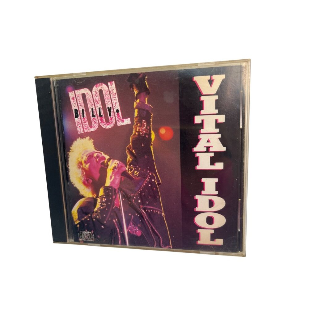 Billy Idol "Vital Idol" 1985 Chrysalis Records CD 8 Tracks/ Keith Forsey